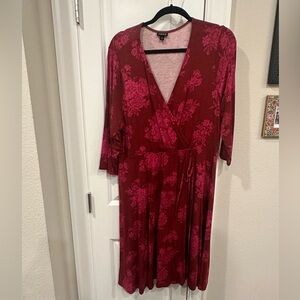 Torrid Women’s Faux Wrap Dress